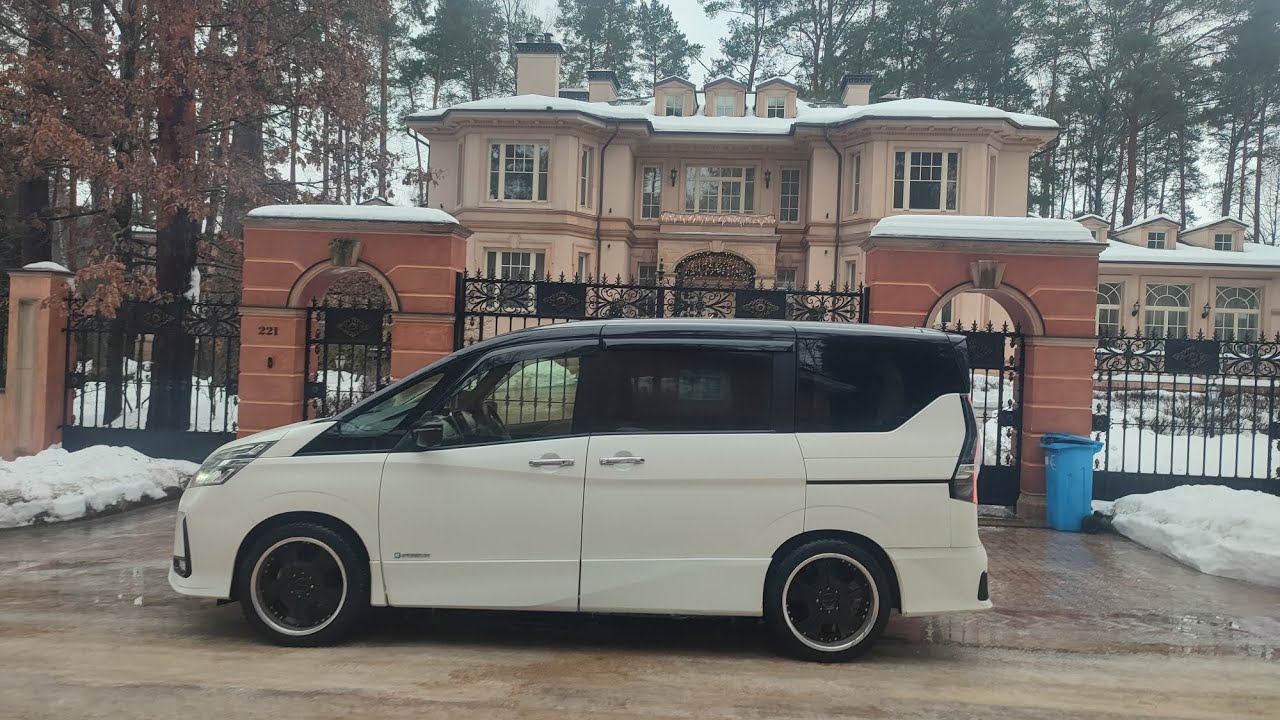 Зимний обзор Nissan Serena e-Power c27
