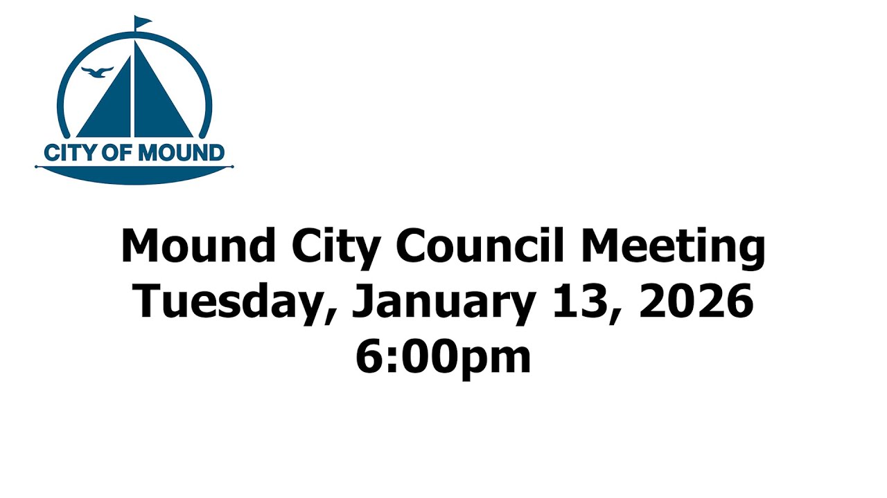 Mound City Council Meeting - 1/13/2026
