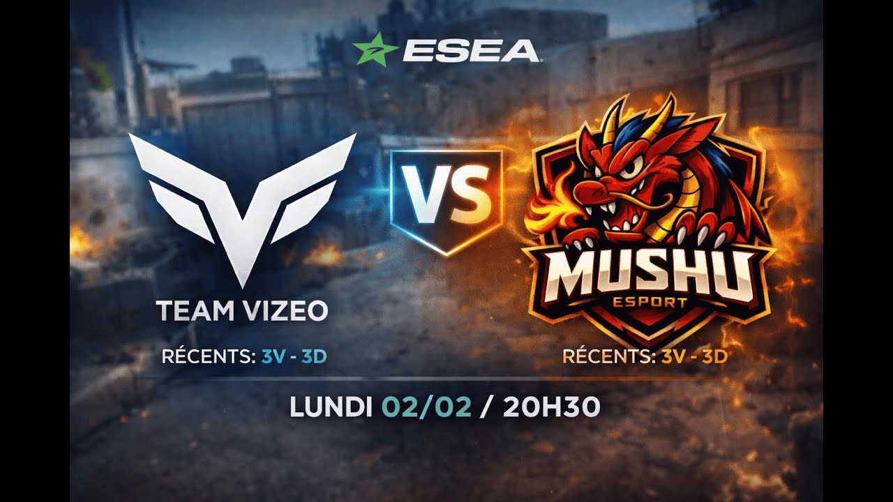 ESEA s56 - Vizeo VS Mushu - Cast Fulk0r