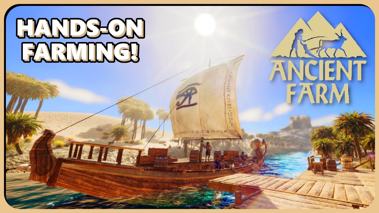 BUILD AN EGYPTIAN FARM FROM THE GROUND UP! Ancient Farm