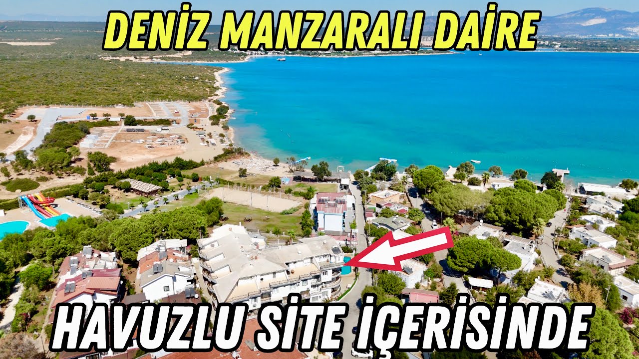 ‼️SATILDI‼️Didim Altınkumda Havuzlu Site İçerisinde Full Eşyalı 2+1 Deniz Manzaralı Daire / No:392