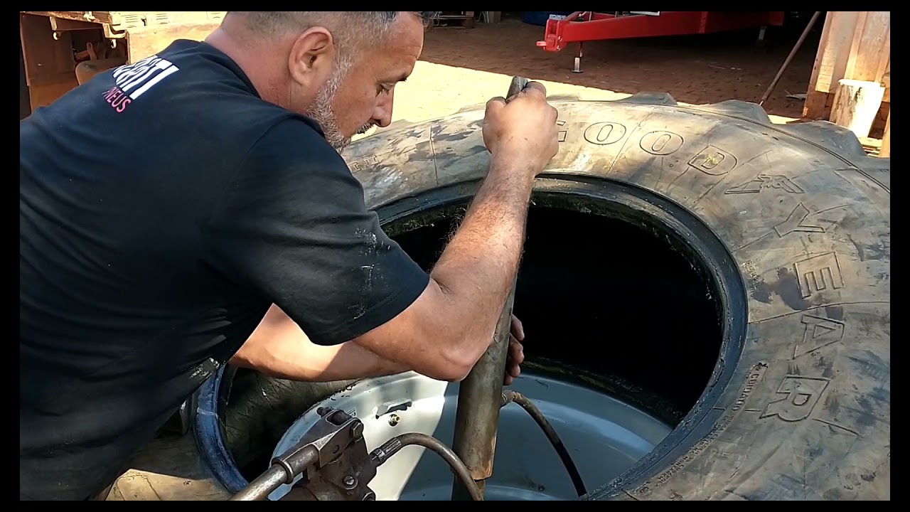 Novas técnicas de como montar um pneu agrícola sem câmara