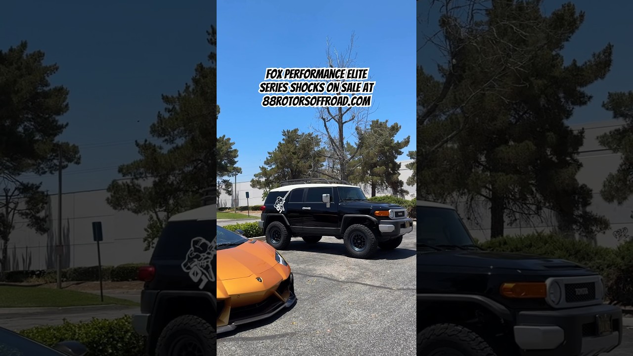 FJ Cruiser Fox Performance Elite DSC Lift Package #88rotorsoffroad