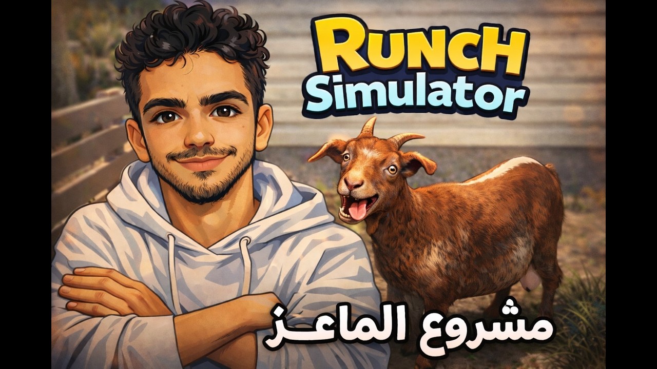 🔥 بدأت مشروع الماعز في Runch Simulator 🐐 | أغرب بداية في المزرعة! 😂