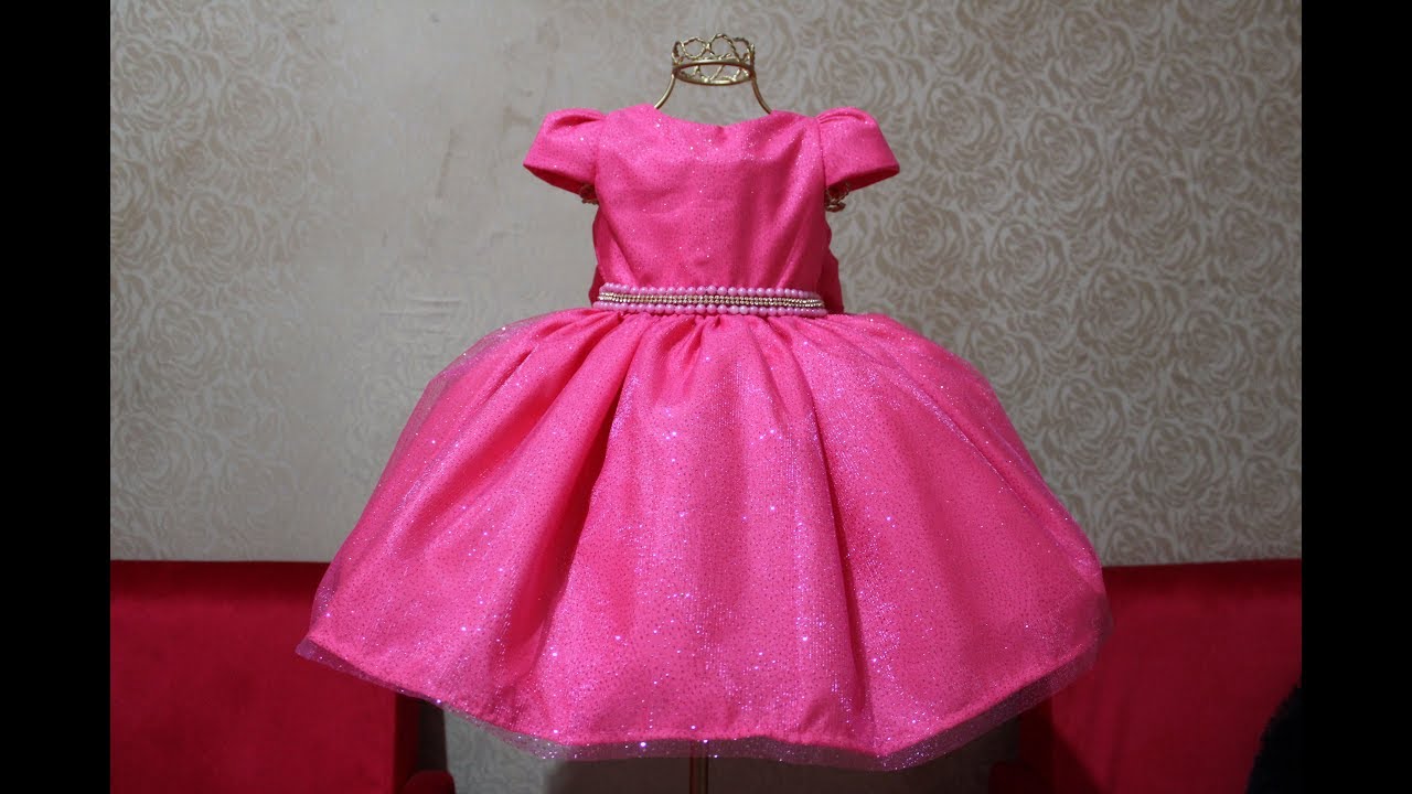 VESTIDO INFANTIL DE FESTA (PARTE 1)