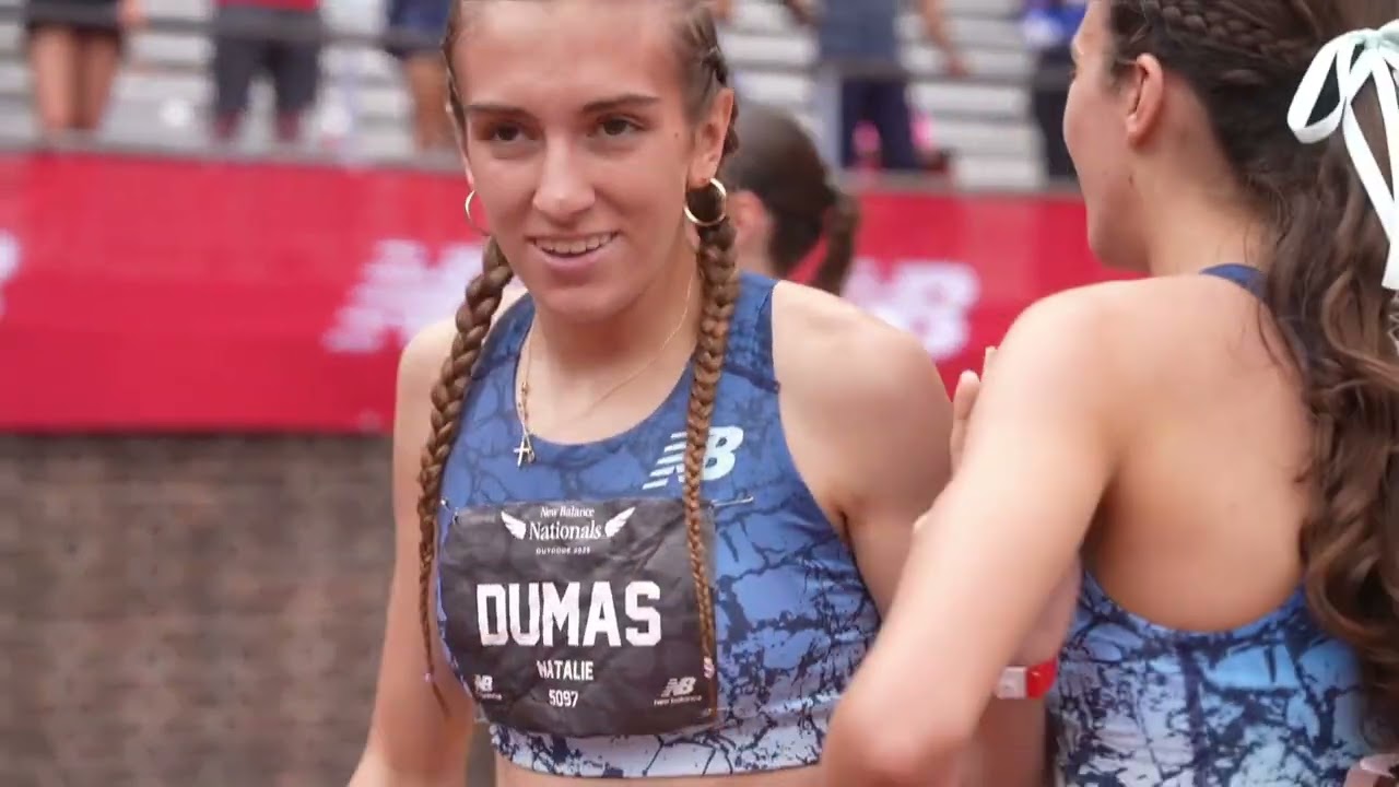 Чемпионат среди девушек на 800 м, раздел 9 [2:00!] — New Balance Nationals 2025 [Полный повтор го...