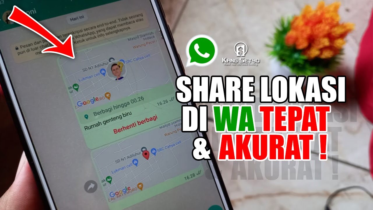 Cara Share Lokasi di Whatsapp Yang Benar