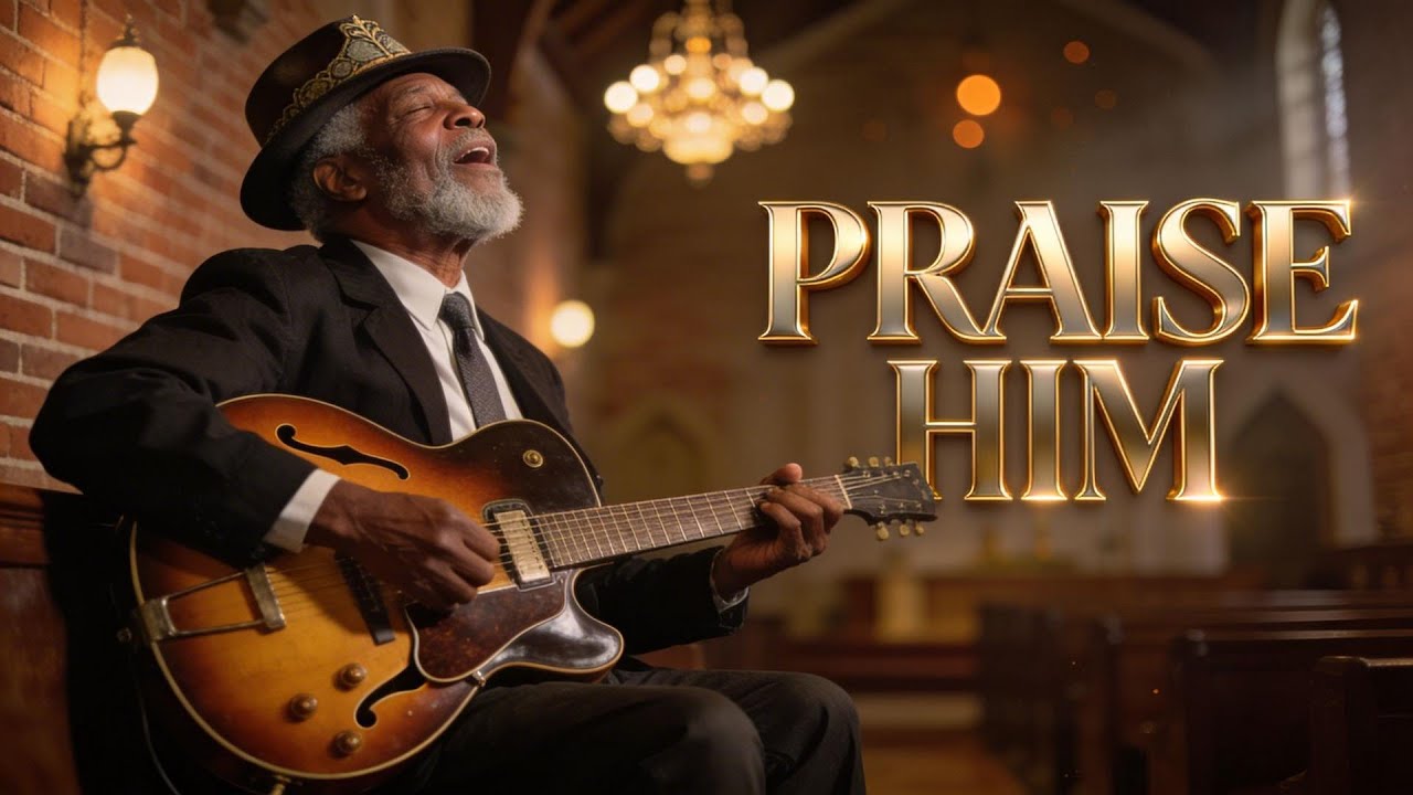 Lord, Be My Strength Tonight ✝️ – Christian Blues Prayer Music 🙏| Gospel Blues Soul