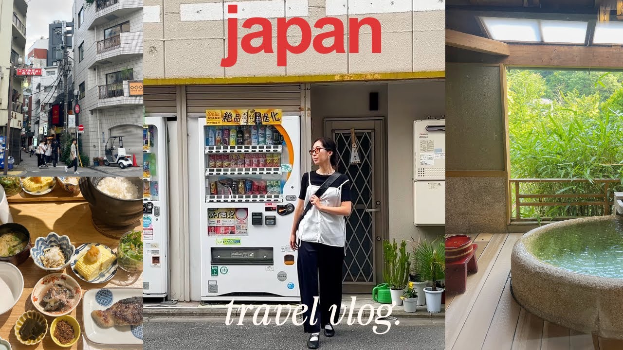 japan vlog | exploring osaka & kyoto, luxury ryokan in hakone, shopping & eating in tokyo🗼