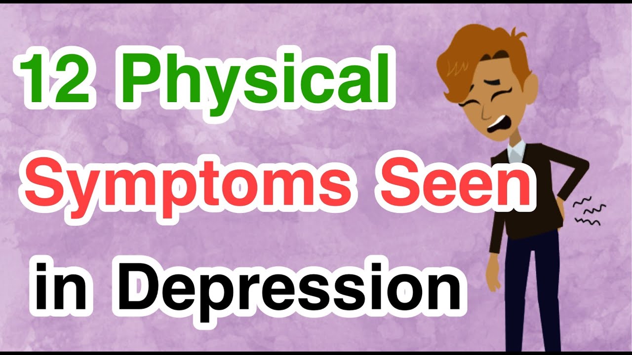 Раскрытие 12 физических признаков депрессии