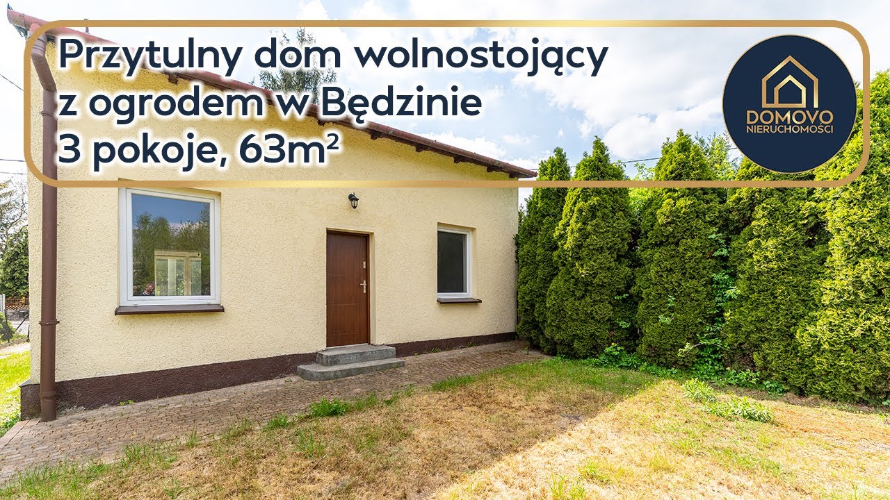 Przytulny dom z ogrodem w Będzinie