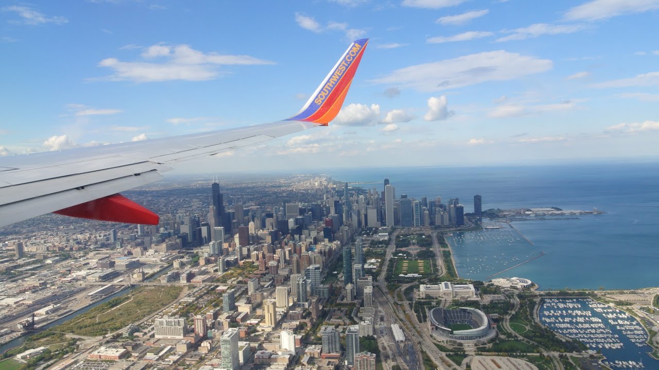 Landing at Chicago Midway (MDW) :: 737-700 :: Southwest Airlines