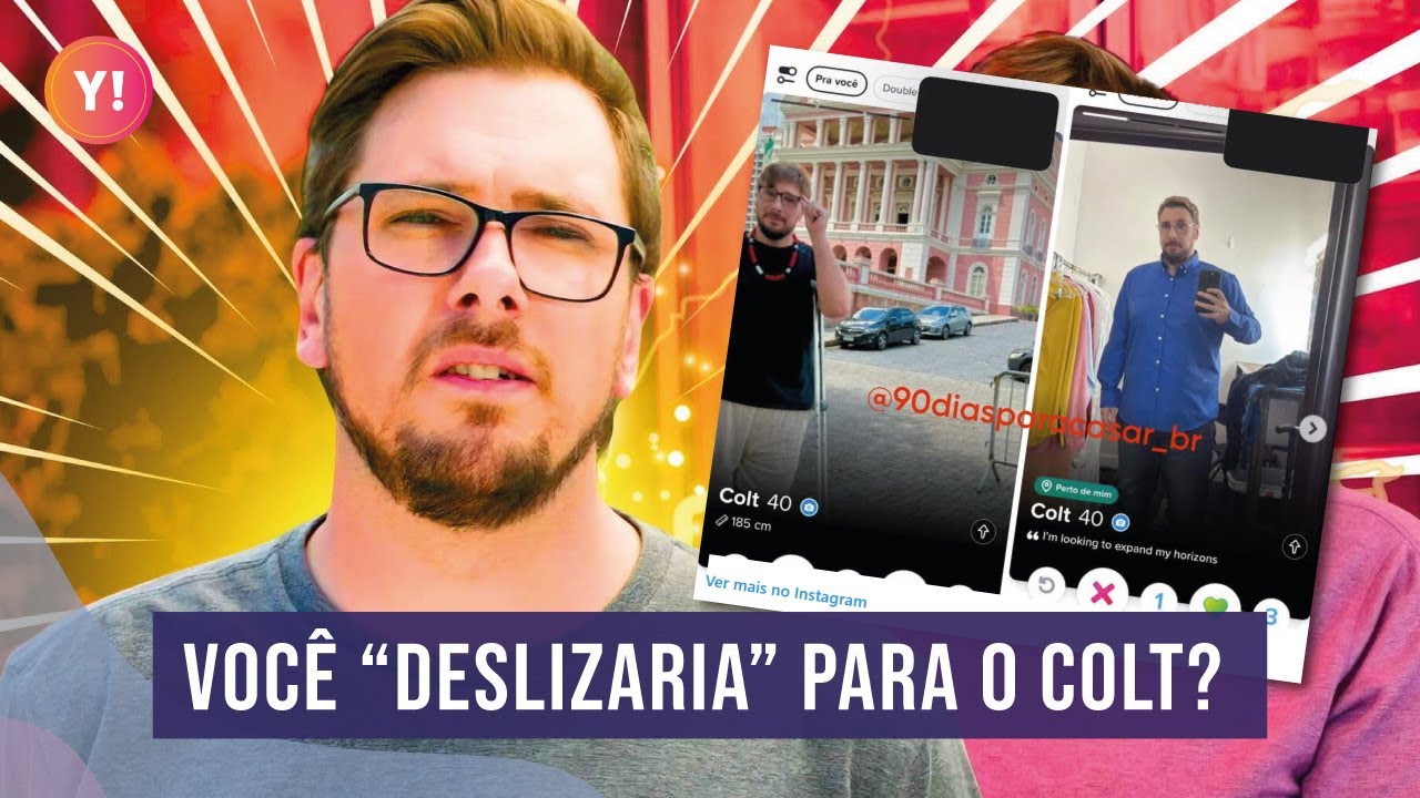 COLT É VISTO NO TINDER DE MANAUS! TERIA CORAGEM? | 90 DIAS PARA CASAR