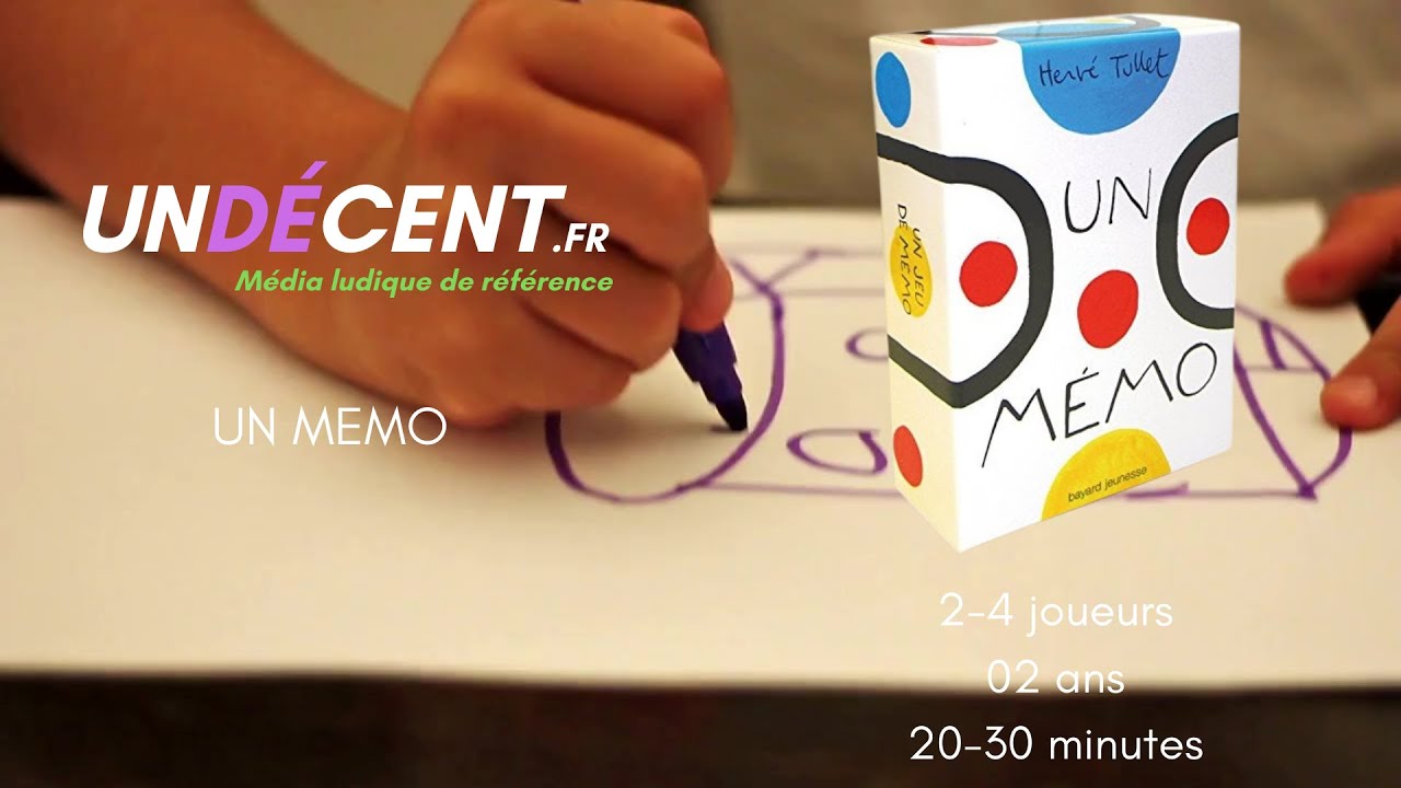 Présentation d'Un Mémo d'Hervé Tullet