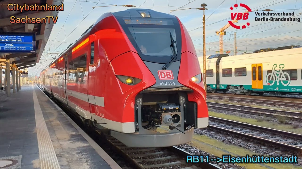 Bahnverkehr in Cottbus Hbf