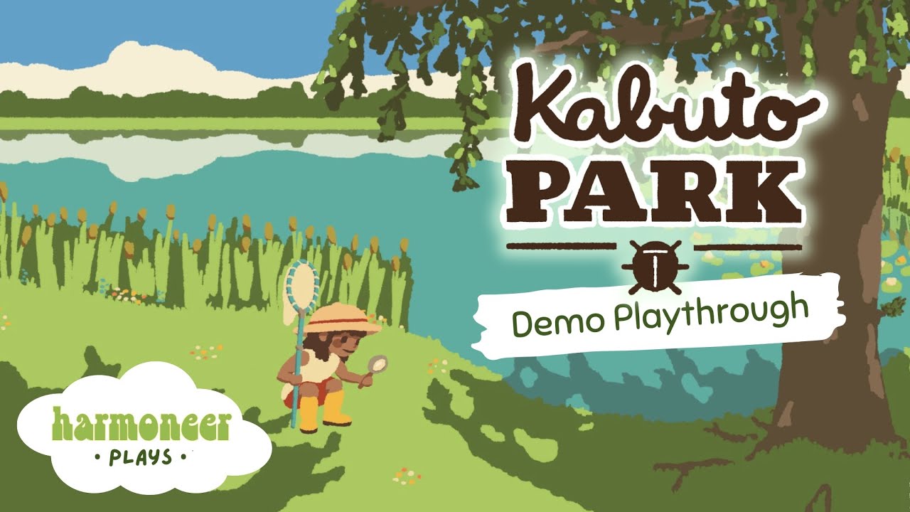 Kabuto Park Demo Gameplay🌿From Minami Lane's Creators | Cozy Bug Collecting Adventure No Commentary