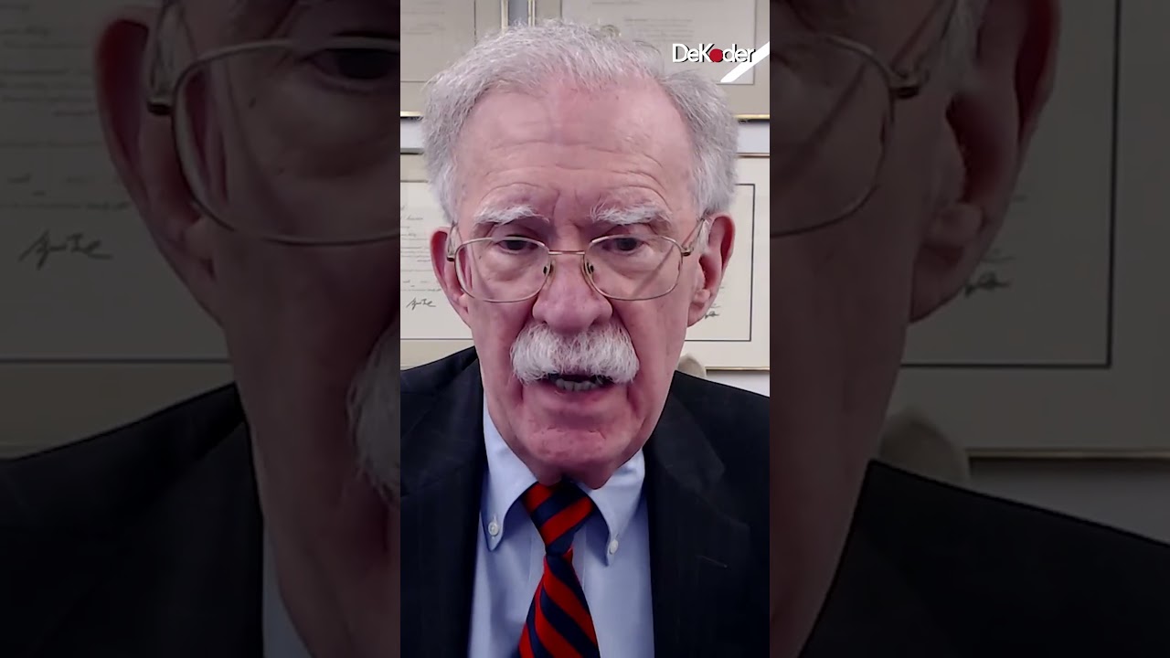 Did Trump Ignore His Own Advisers? John Bolton Responds | India & The World | DeKoder