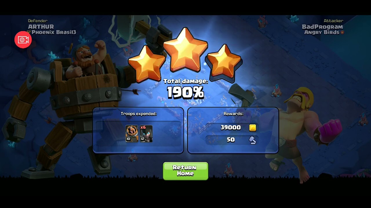 CLASH OF CLANS | Rush Star Builder Village | Builder Star Jar