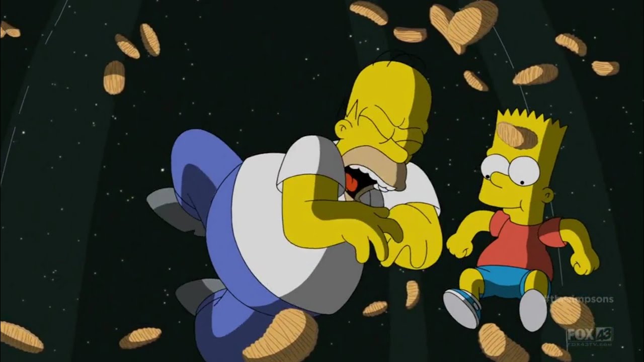 The simpsons do'h scene