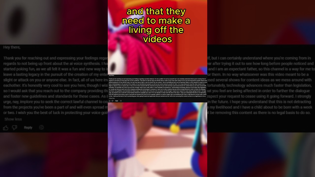 The Amazing Digital Circus Voice Actor AI Controversy Explained