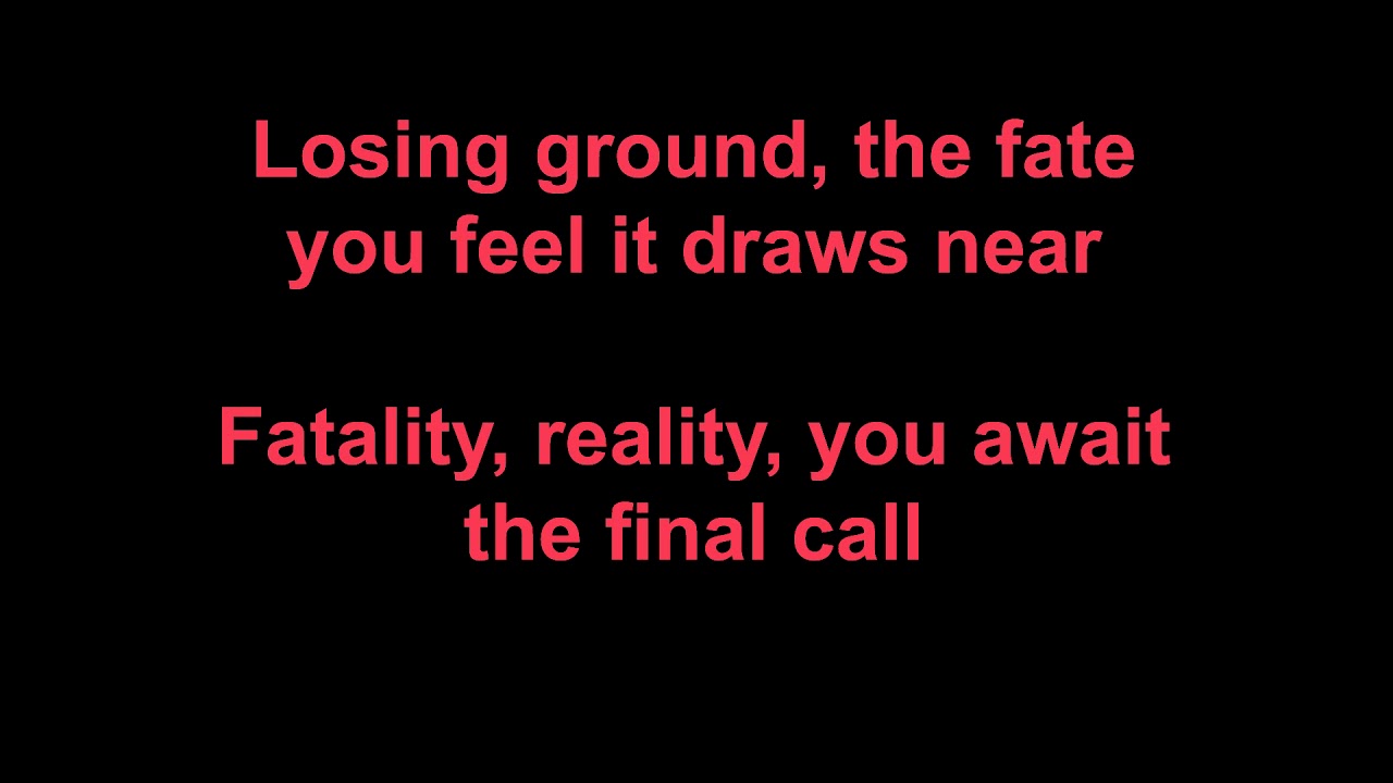 Slayer - Postmortem, Karaoke