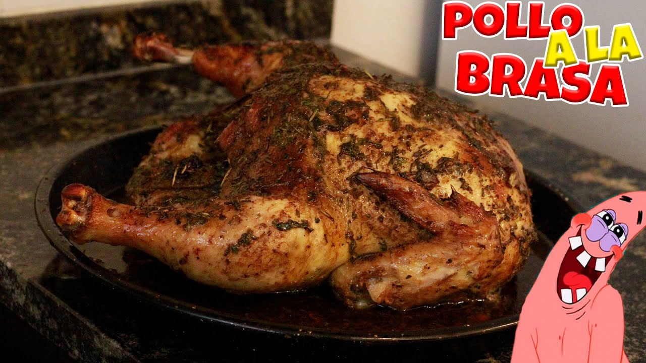 Como hacer POLLO A LA BRASA Casero (En tu Casa :v)