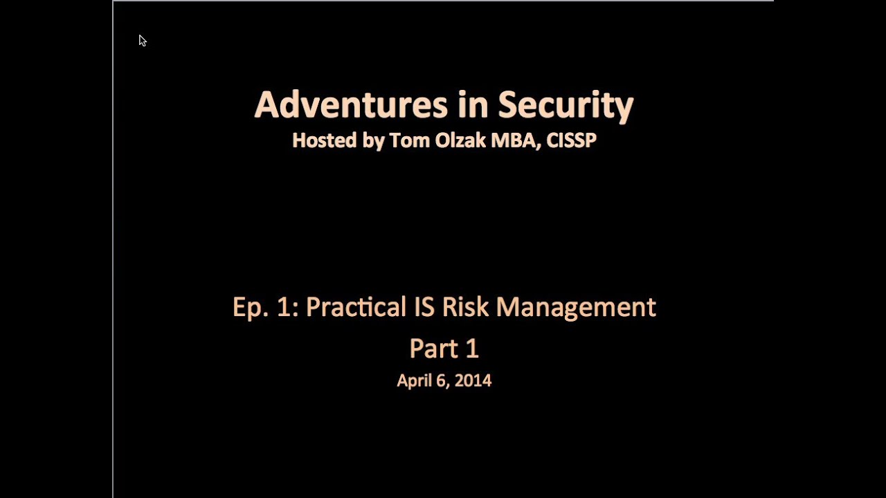 Adventures in Security, Episode 1