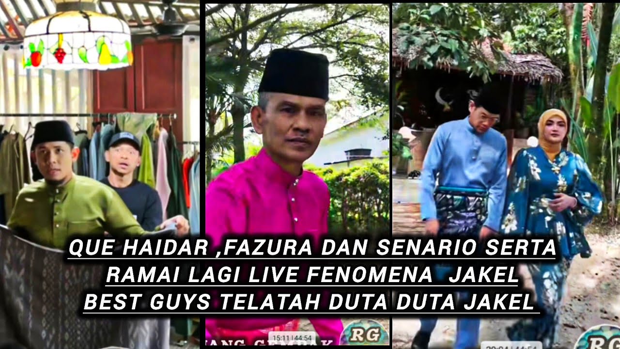 Que Haidar,Fazura ,Senario dan ramai lagi Fenomena Jakel jom tonton guys best dan menghiburkan 