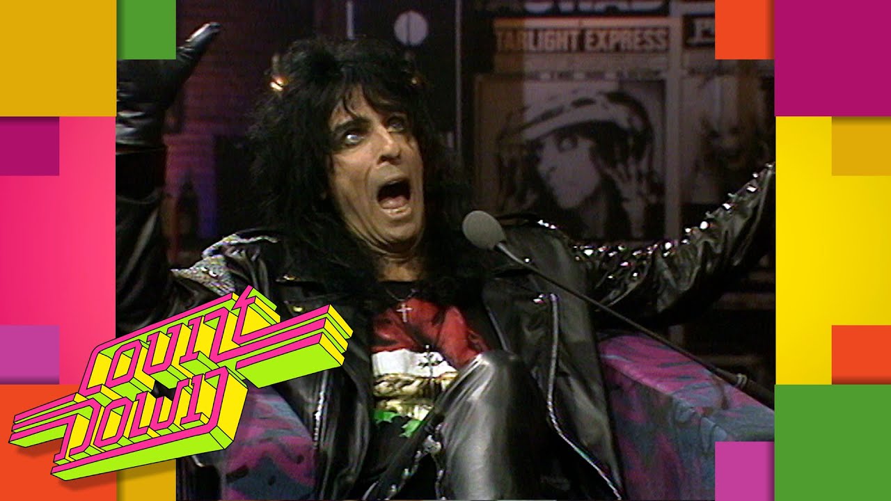 Alice Cooper - Interview  (Countdown, 1989)