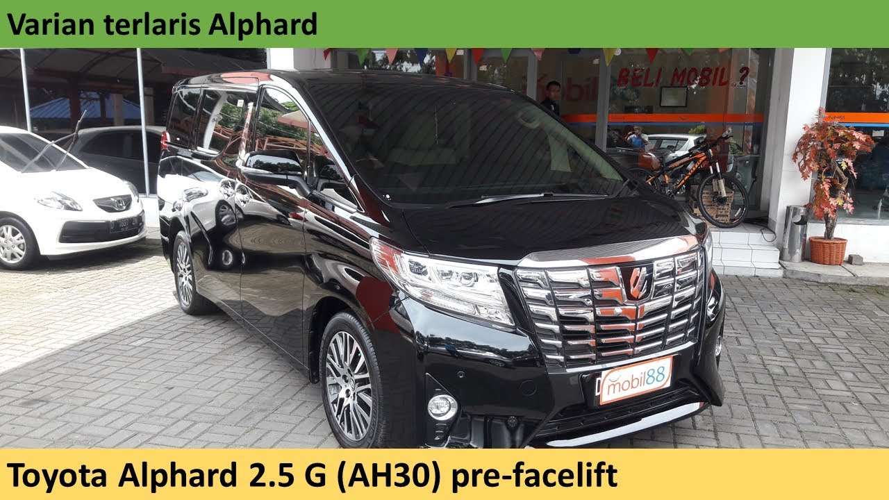 Toyota Alphard 2.5 G 3rd Gen Pre-Facelift [AH30] (2015) review - Indonesia