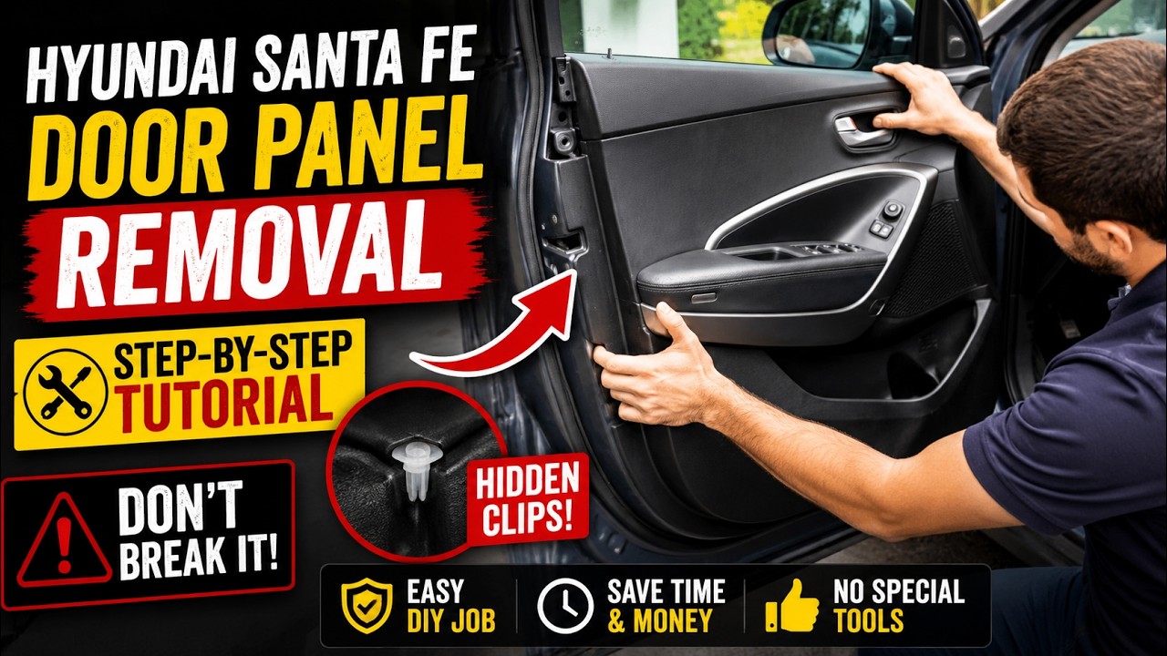 Santafe Door Panel Removal