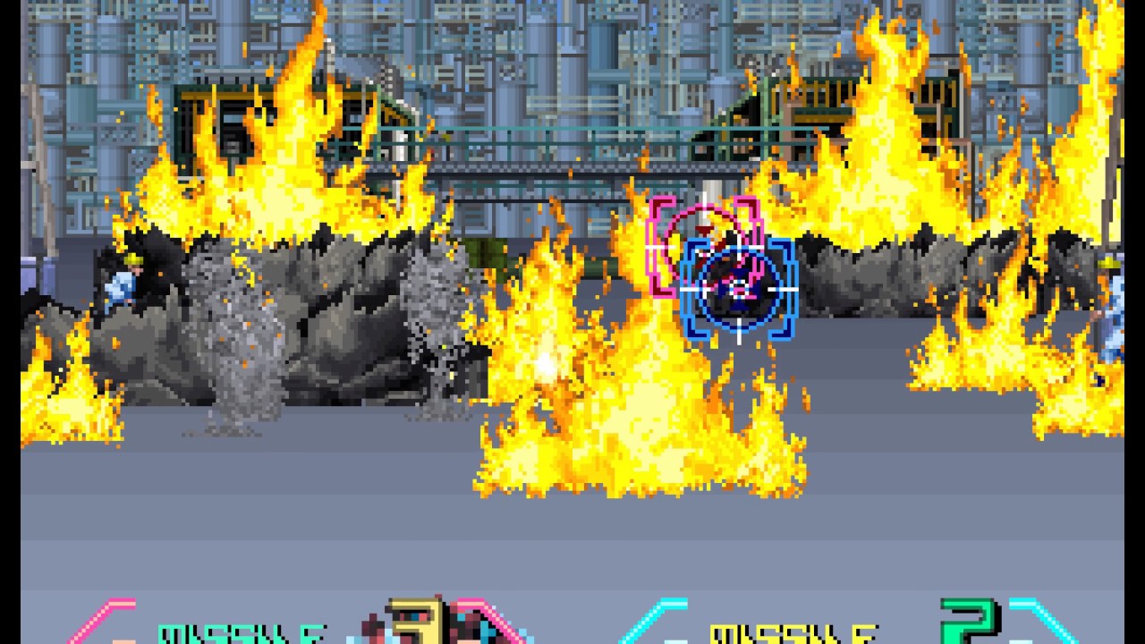 Steel Gunner 2 arcade 2 player 60fps