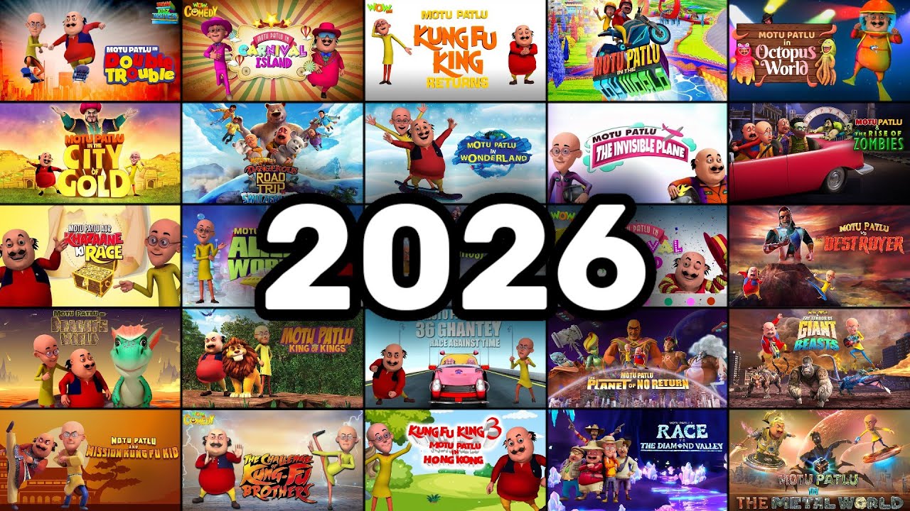 Motu Patlu All Movies List 2013 to 2026 | Motu Patlu All Movies List (2013-2026) | Motu Patlu movies