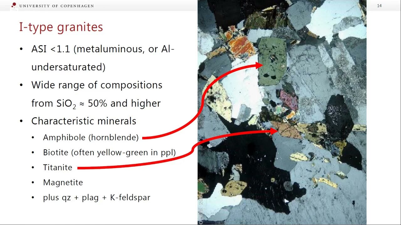 Lecture 6.3 - Granitoids part 2 (Volcanoes, magmas and their geochemistry)