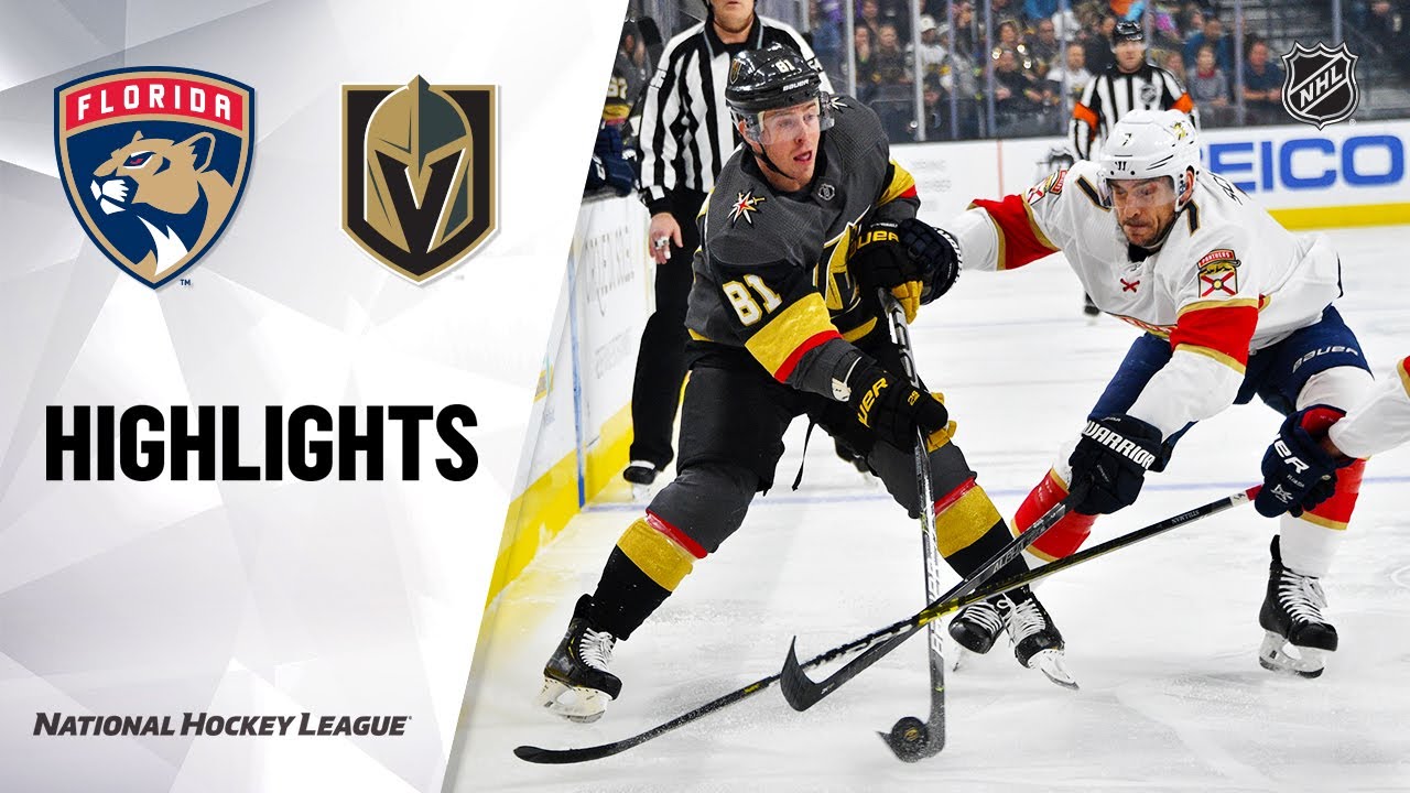 NHL Highlights | Panthers @ Golden Knights 2/22/20