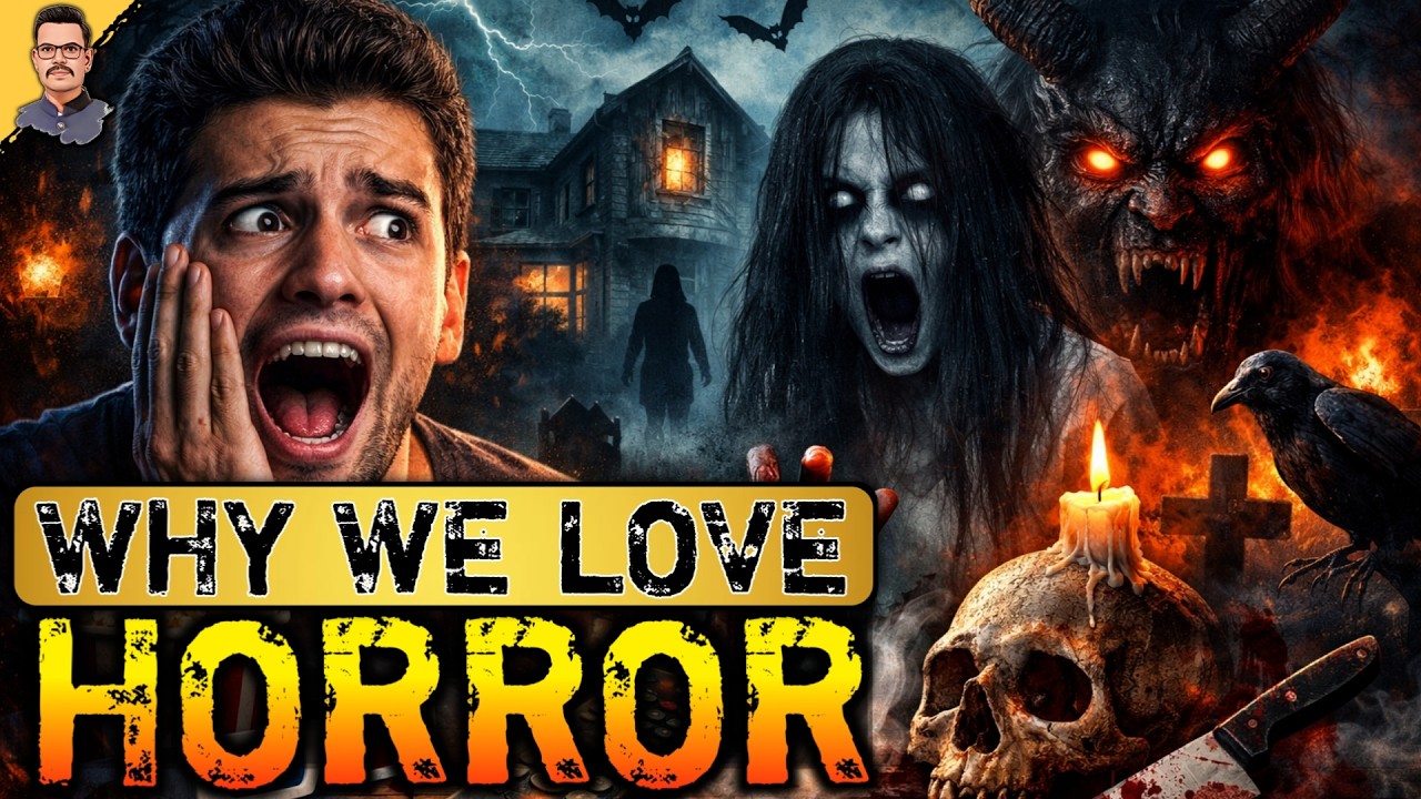डर में मज़ा क्यों आता है? Horror Movies का Dark Science 😈 | Super Nsr