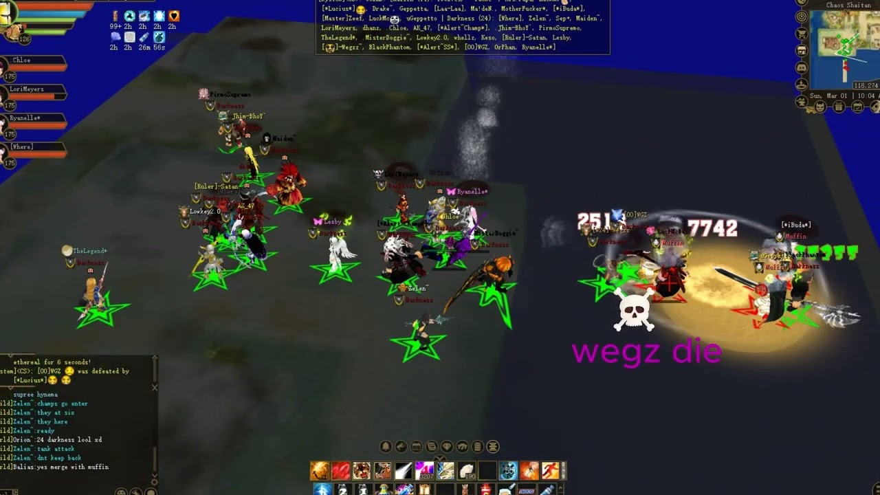 chaos shaitan push 2 guild