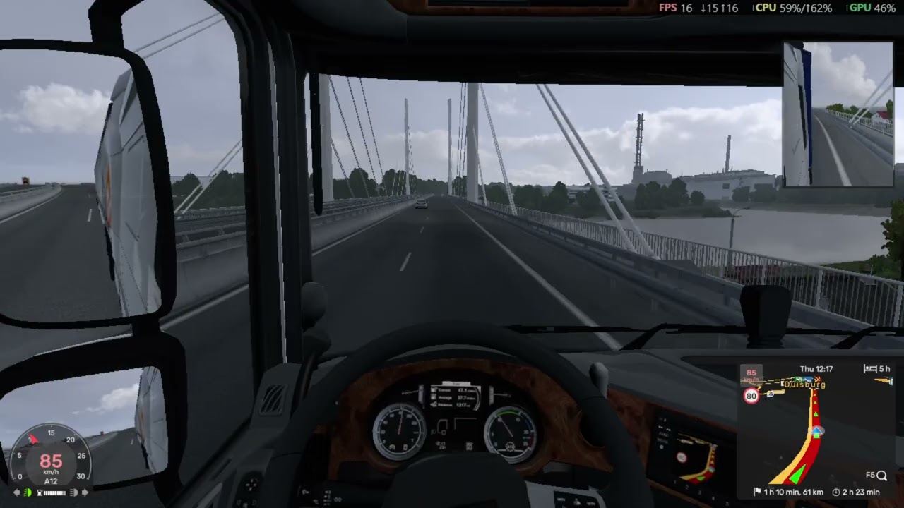 Dari ROTTERDAM BELANDA lanjut ke DUSSELDORF JERMAN | GAME ETS 2