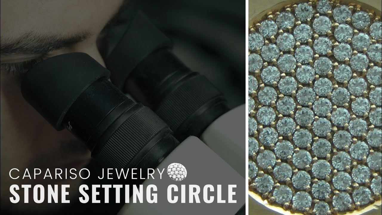 Stone setting | Circle macro pave