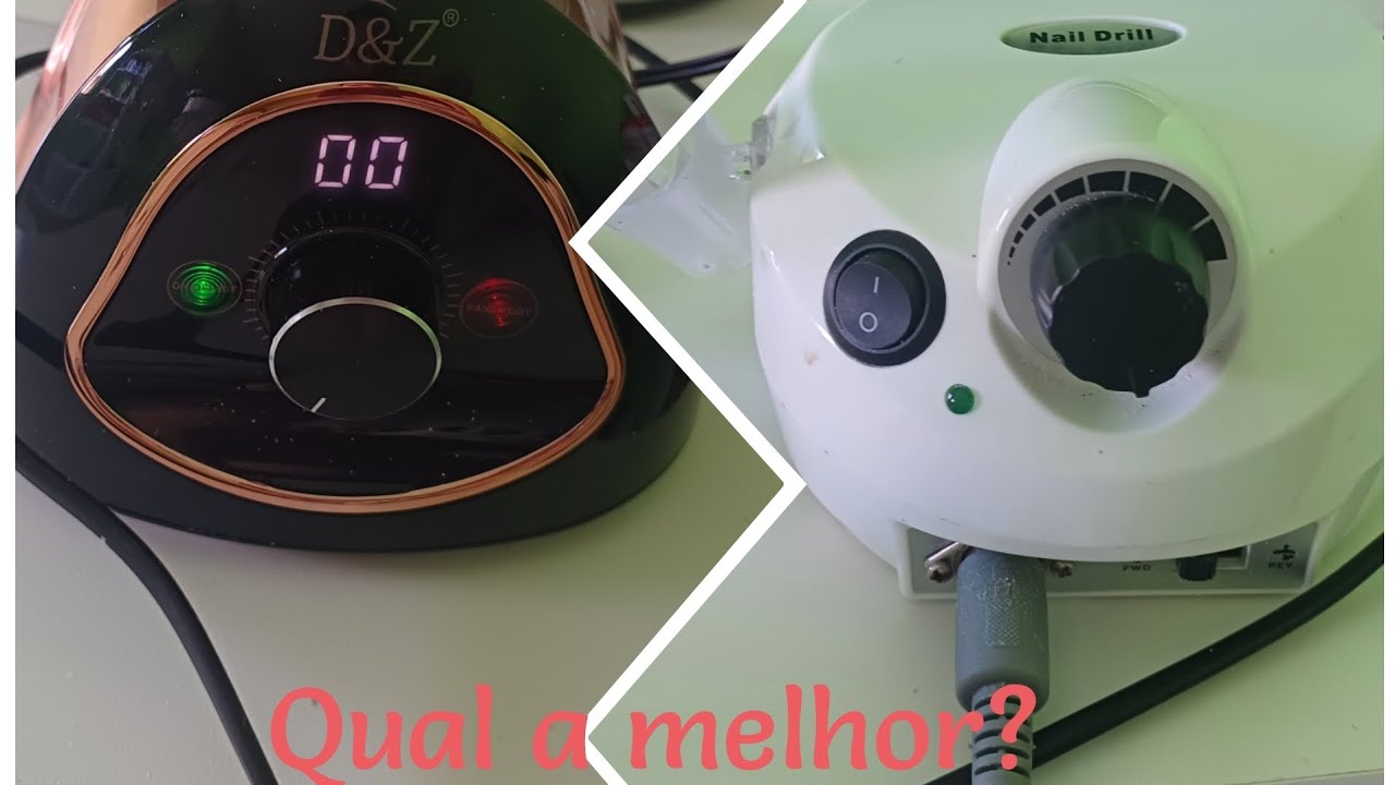 Diferença entre os motores nail drill e o da D e Z