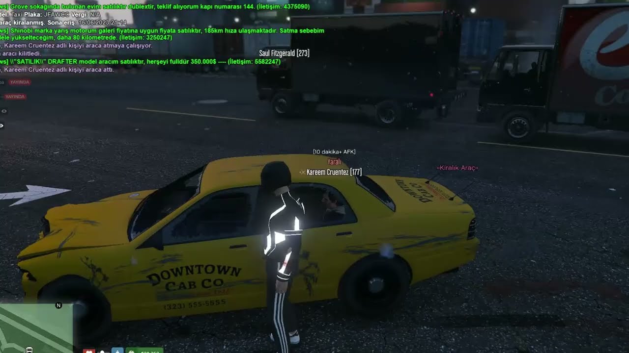 rina V roleplaying para bugu