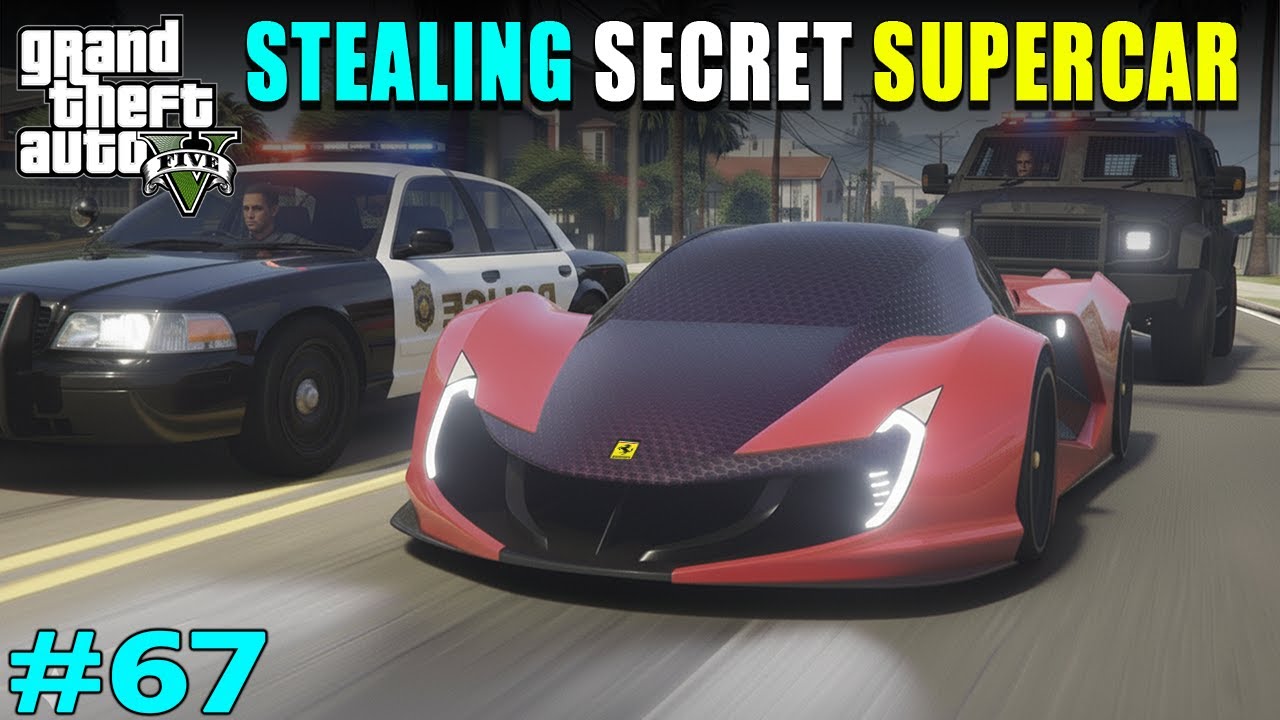 STEALING WORLD'S FIRST CONCEPT CAR FROM MAFIA | GTA 5 GAMEPLAY #67