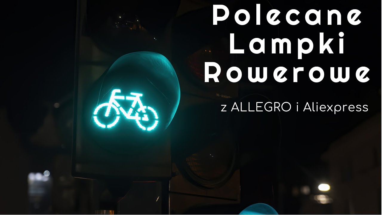 Najlepsze lampki rowerowe na prezent, urodziny, święta lub dla siebie - Allegro i Aliexpress