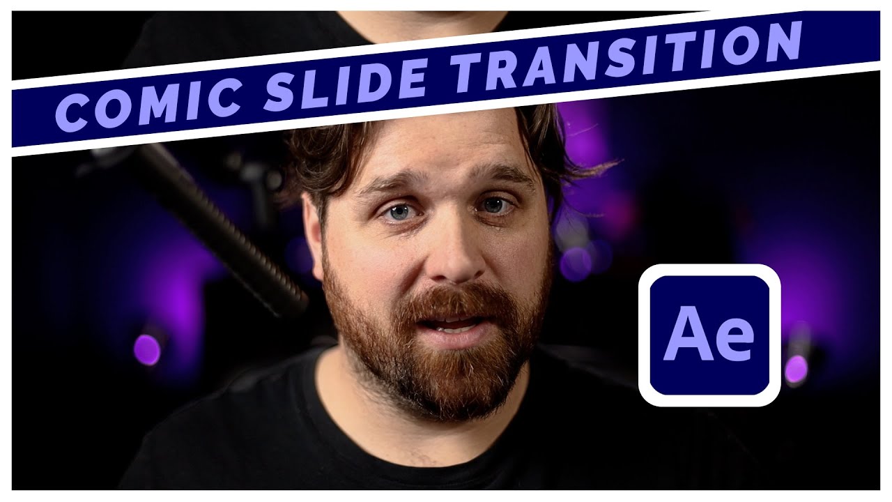After Effects Comic Slide Tutorial