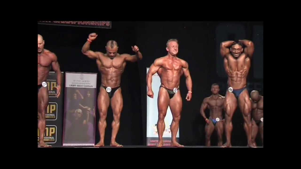 UKBFF British Under 70kg Bodybuilding Competition 2012