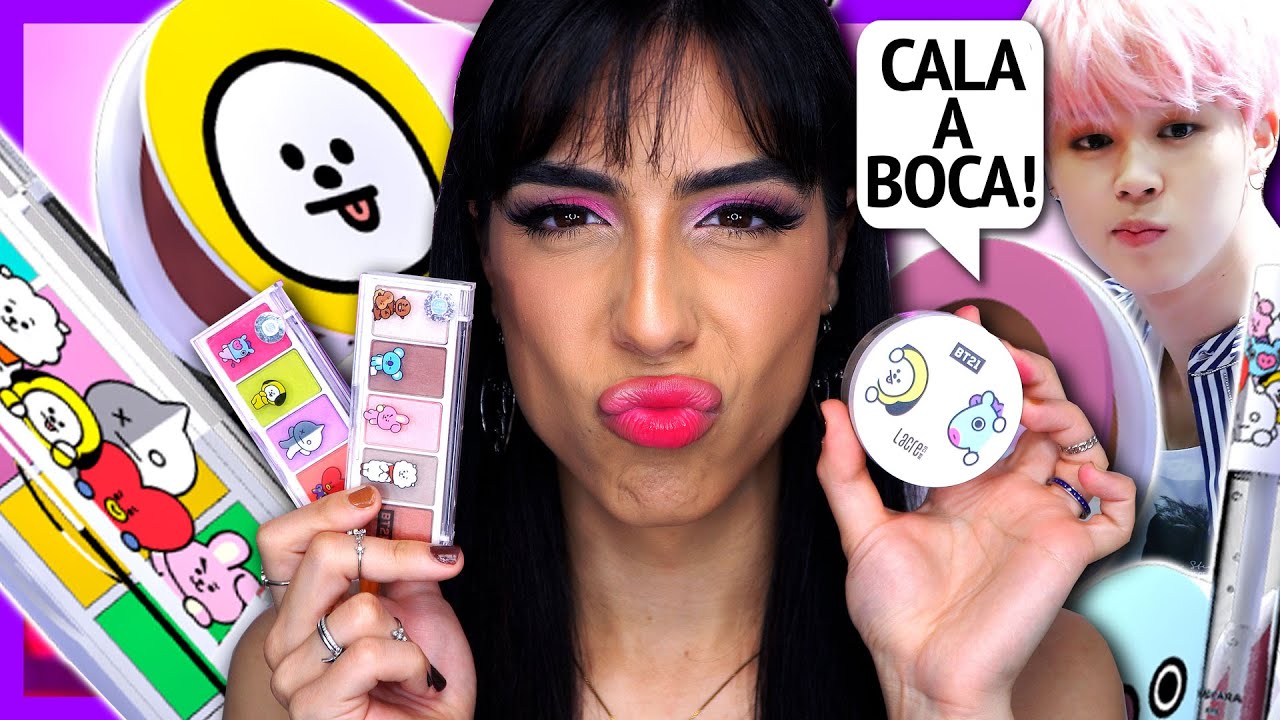 TORREI TODO MEU DINHEIRO NA MAQUIAGEM DO BTS 🤡