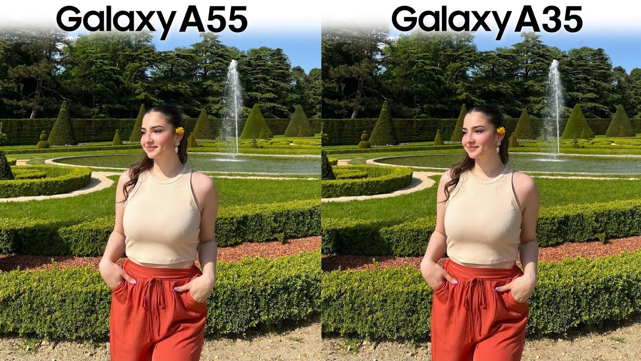 Сравнение камер Samsung Galaxy A55 и Galaxy A35