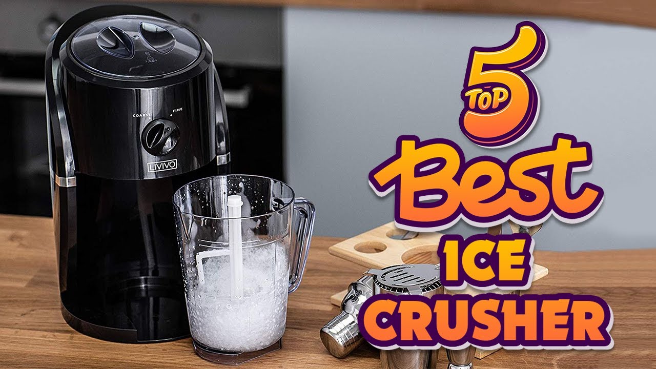 👌Top 5 best ice crusher 2022 - An Useful Products Guide!