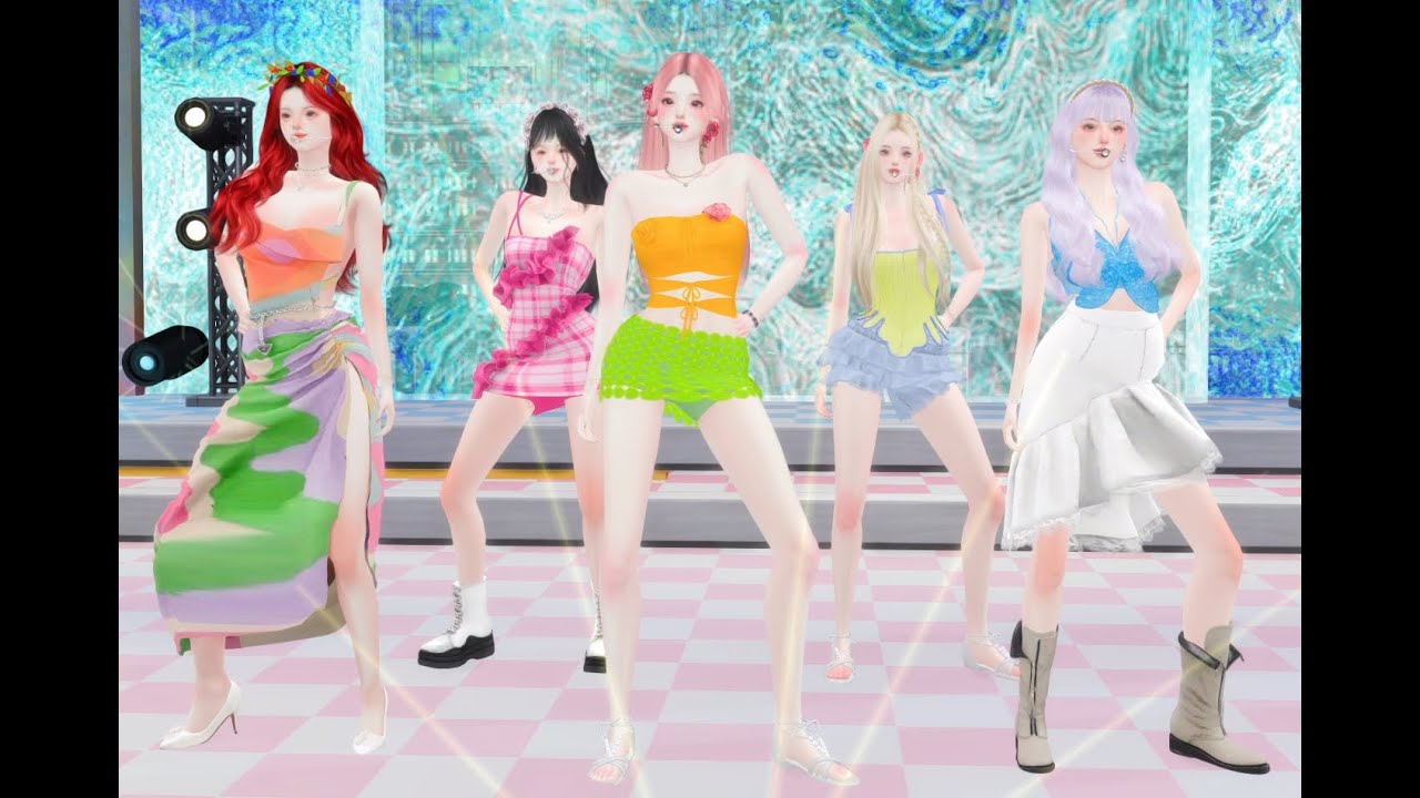 SIMS4 Dance Cover|LESSERAFIM-'Smart'