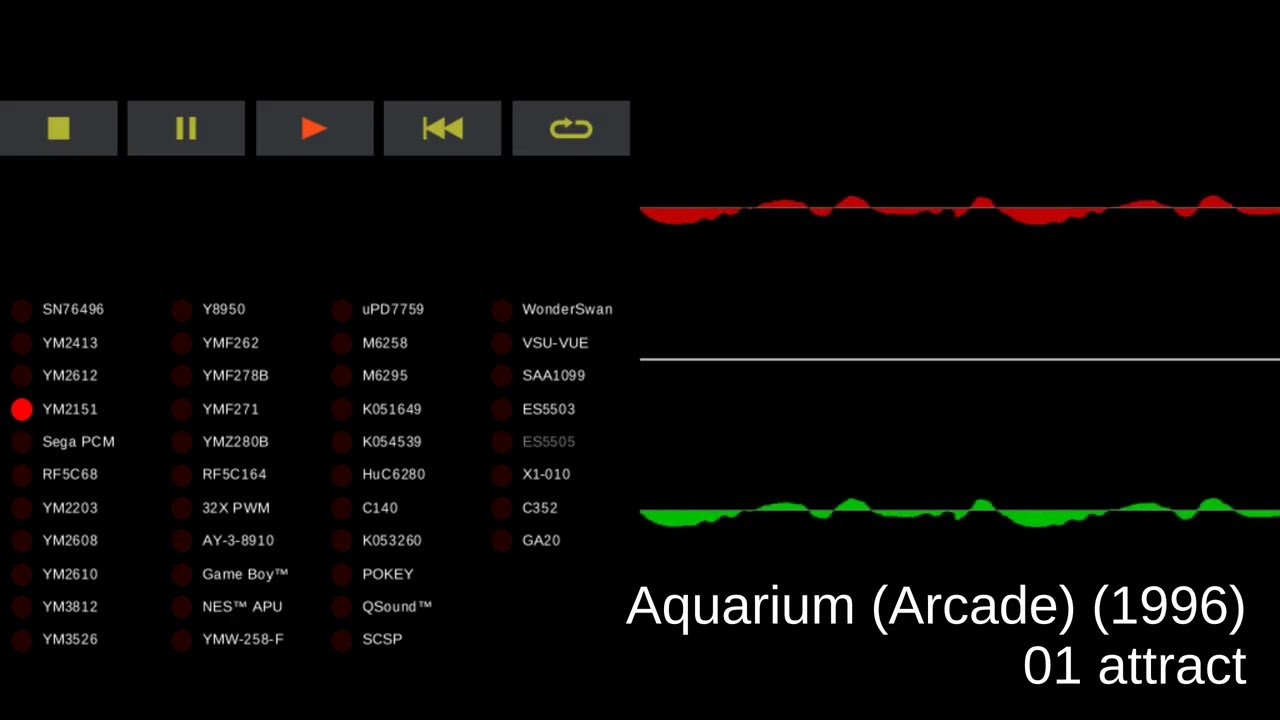 Aquarium (Arcade) - track 01 attract